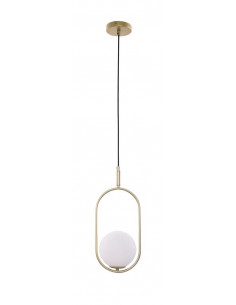 CANDELLUX CORDEL LAMPA WISZĄCA 1X28W G9 MOSIĄDZ 31-73457