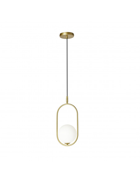 CANDELLUX CORDEL LAMPA WISZĄCA 1X28W G9 MOSIĄDZ 31-73457
