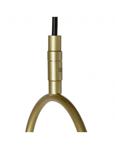 CANDELLUX CORDEL LAMPA WISZĄCA 1X28W G9 MOSIĄDZ 31-73457