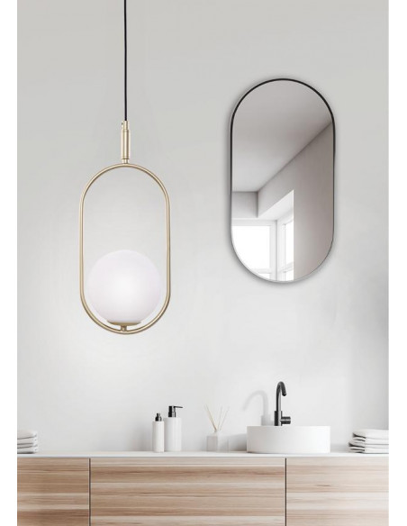 CANDELLUX CORDEL LAMPA WISZĄCA 1X28W G9 MOSIĄDZ 31-73457