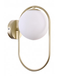 CANDELLUX CORDEL KINKIET 1X28W G9 RING MOSIĄDZ 21-73440