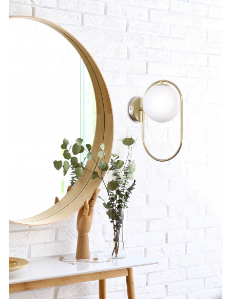CANDELLUX CORDEL KINKIET 1X28W G9 RING MOSIĄDZ 21-73440