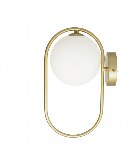 CANDELLUX CORDEL KINKIET 1X28W G9 RING MOSIĄDZ 21-73440