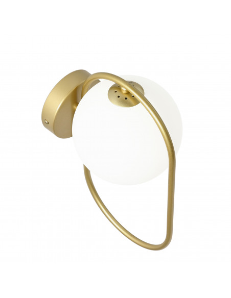 CANDELLUX CORDEL KINKIET 1X28W G9 RING MOSIĄDZ 21-73440