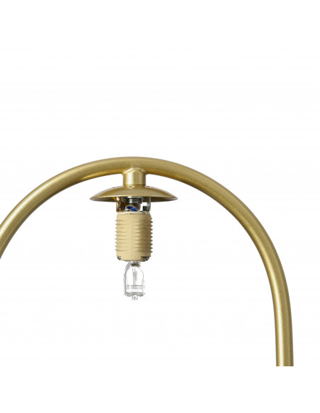 CANDELLUX CORDEL KINKIET 1X28W G9 RING MOSIĄDZ 21-73440