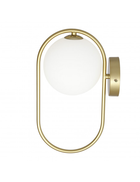 CANDELLUX CORDEL KINKIET 1X28W G9 RING MOSIĄDZ 21-73440