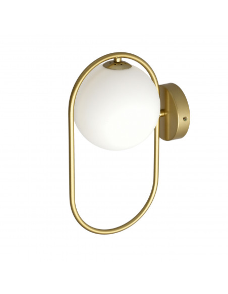 CANDELLUX CORDEL KINKIET 1X28W G9 RING MOSIĄDZ 21-73440