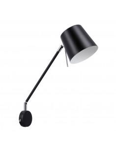 CANDELLUX KILLY KINKIET 1X40W E27 CZARNY MATOWY 21-73914