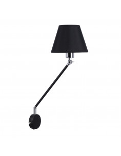 CANDELLUX FILLY KINKIET 1X40W E27 CZARNY MATOWY 21-73891