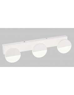 CANDELLUX SING KINKIET 3X3W LED BIAŁĀY 4000K 23-72818