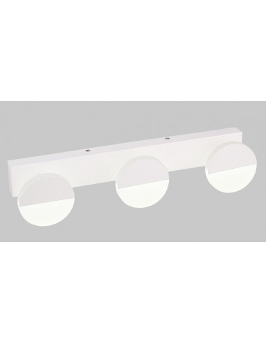 CANDELLUX SING KINKIET 3X3W LED BIAŁĀY 4000K 23-72818