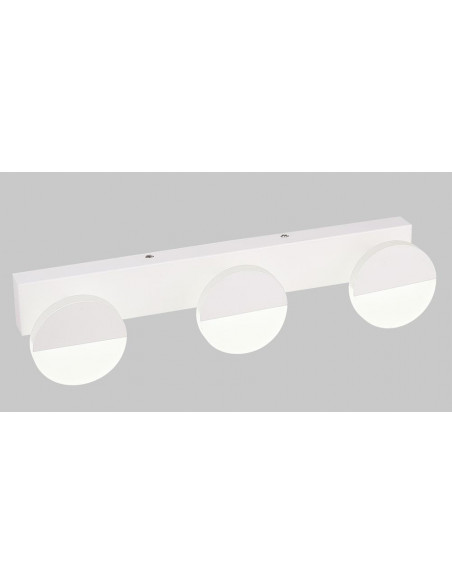 CANDELLUX SING KINKIET 3X3W LED BIAŁĀY 4000K 23-72818