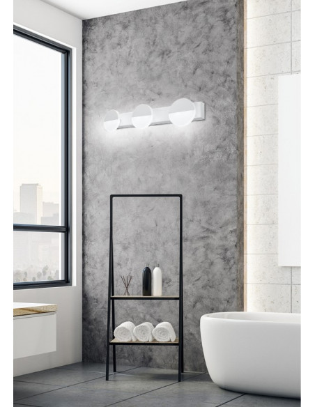CANDELLUX SING KINKIET 3X3W LED BIAŁĀY 4000K 23-72818