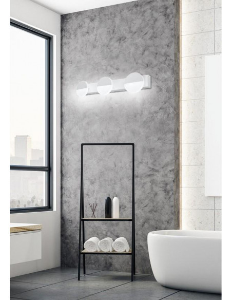 CANDELLUX SING KINKIET 3X3W LED BIAŁĀY 4000K 23-72818