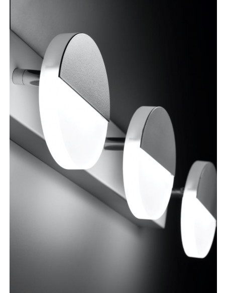 CANDELLUX SING KINKIET 3X3W LED BIAŁĀY 4000K 23-72818