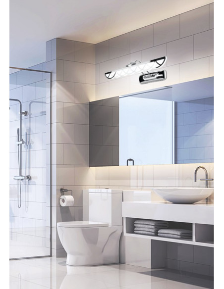 CANDELLUX MOVE KINKIET 6W LED CHROMOWY 4000K 21-72856
