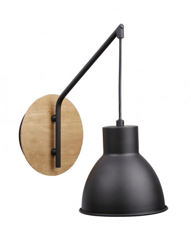 CANDELLUX VARIO LAMPA KINKIET 1X60W E27 CZARNY 21-73495