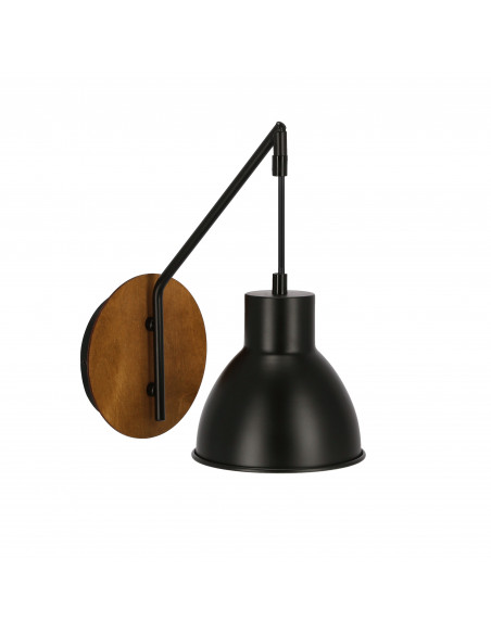 CANDELLUX VARIO LAMPA KINKIET 1X60W E27 CZARNY 21-73495