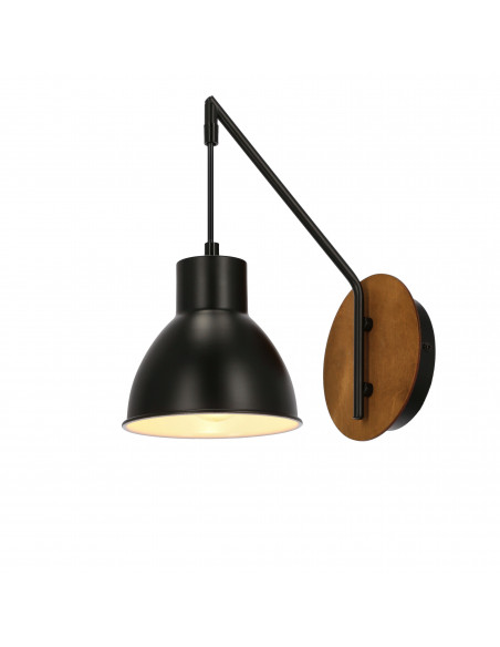 CANDELLUX VARIO LAMPA KINKIET 1X60W E27 CZARNY 21-73495