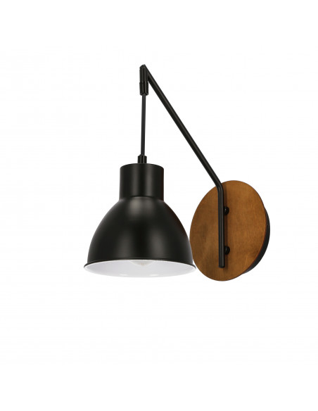 CANDELLUX VARIO LAMPA KINKIET 1X60W E27 CZARNY 21-73495