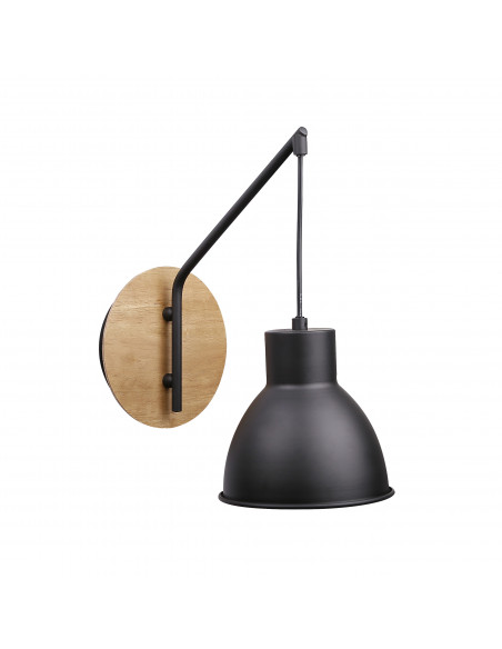 CANDELLUX VARIO LAMPA KINKIET 1X60W E27 CZARNY 21-73495