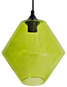 CANDELLUX LAMPA WISZĄCA BREMEN 20 1X60W E27 KLOSZ ZIELONY 31-36353-Z