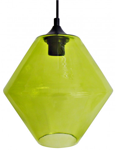 CANDELLUX LAMPA WISZĄCA BREMEN 20 1X60W E27 KLOSZ ZIELONY 31-36353-Z