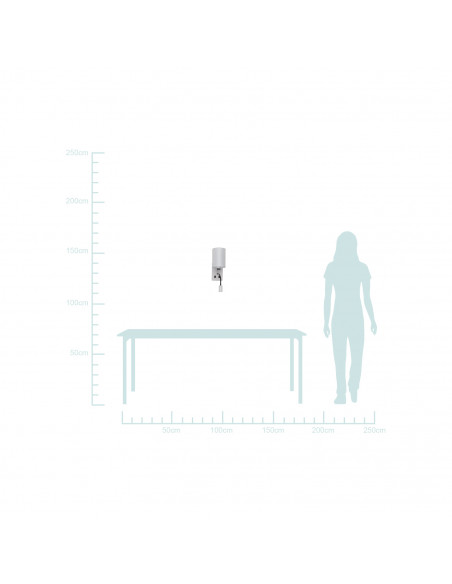 CANDELLUX MAGNUM 3 LAMPA KINKIET PROSTOKĄTNY 1X40W E27+3W LED ABAŻUR OKRĄGŁY BIAŁY 21-75673