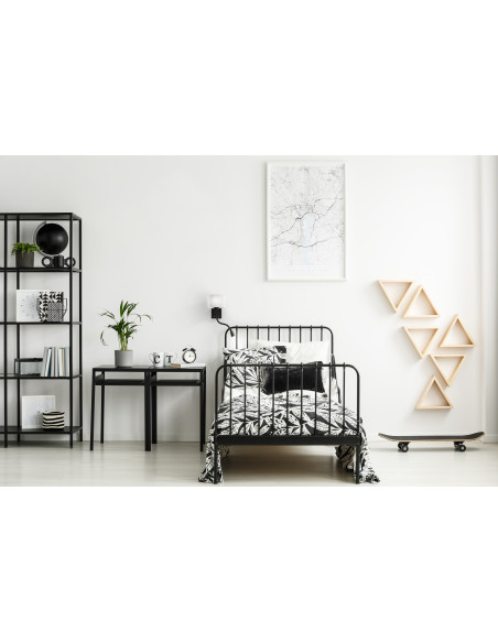 CANDELLUX POLO KINKIET 1X40W E27 + 2W LED CZARNY ABAŻ. OKRĄGŁY SZARY 21-75499