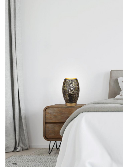 CANDELLUX VENUS LAMPA GABINETOWA 1X60W E27 CZARNY 41-78315