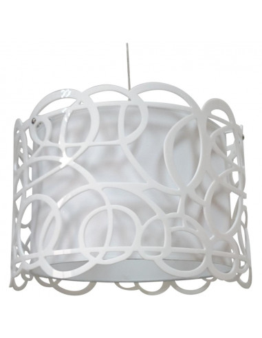 CANDELLUX IMAGINE LAMPA WISZĄCA 35 1X60W E27 BIAŁY 31-21472