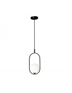 CANDELLUX Cordel zwis 1x28w g9 czarny 31-10148