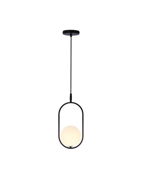 CANDELLUX Cordel zwis 1x28w g9 czarny 31-10148