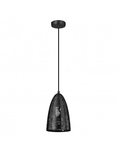 CANDELLUX BENE ZWIS 20/33 STOŻEK 1X60W E27 AŻUROWY CZARNY 31-11107