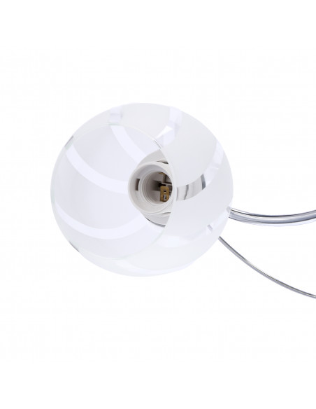 CANDELLUX Prego lampa sufitowa chromowy 3x40w e27 klosz bezbarwny 33-09456