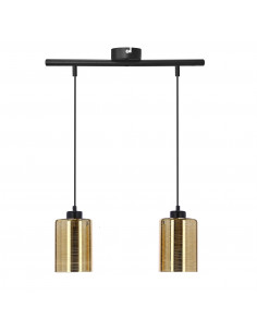 CANDELLUX Cox zwis 2x60w e27 złoty 32-59352