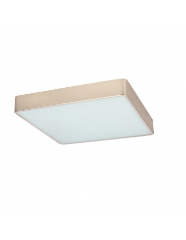 CANDELLUX Quattro lampa sufitowa plafon kwadrat per³owy 35x35 18W LED 4000K klosz bia³y 10-31969