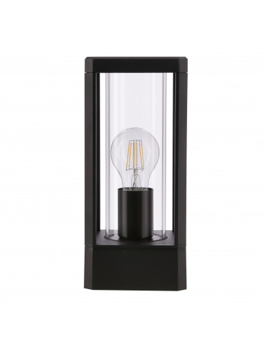 CANDELLUX Cissus lampa ogrodowa stojąca 12x24cm czarny 1x60W E27 IP54 51-32454