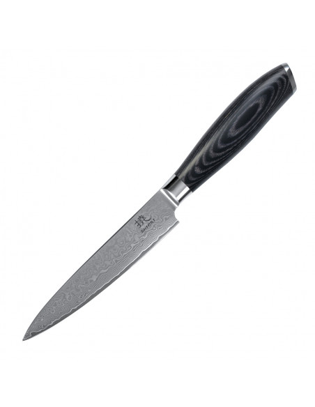 Shiori 3-Set 撓 Kuro Murō + Santoku + Sifu - zestaw trzech noży ze stali damasceńskiej