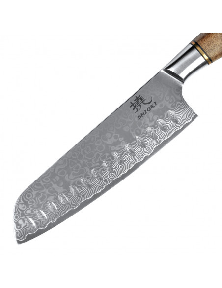 SHIORI Santoku by Jakub Suchta - uniwersalny, wielozadaniowy nóż szefa kuchni