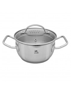 SHIORI Steel Series Pro 316 garnek indukcja 16 cm
