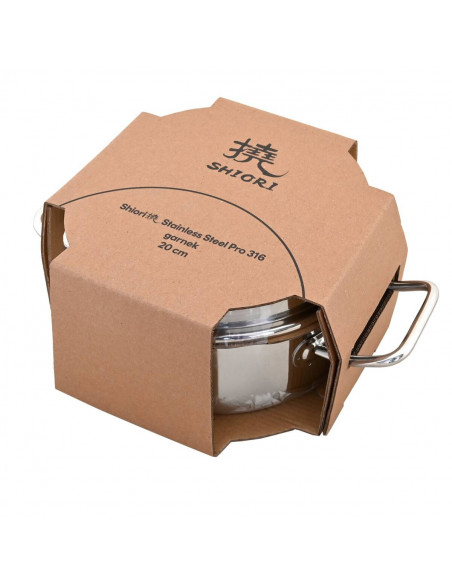 SHIORI Steel Series Pro 316 garnek indukcja 20 cm