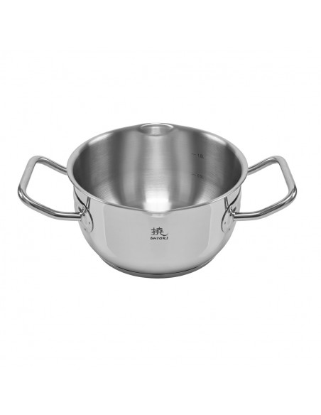 SHIORI Steel Series Pro 316 zestaw garnków indukcja 7 elementów