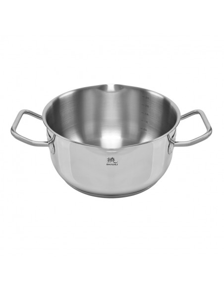 SHIORI Steel Series Pro 316 zestaw garnków indukcja 7 elementów