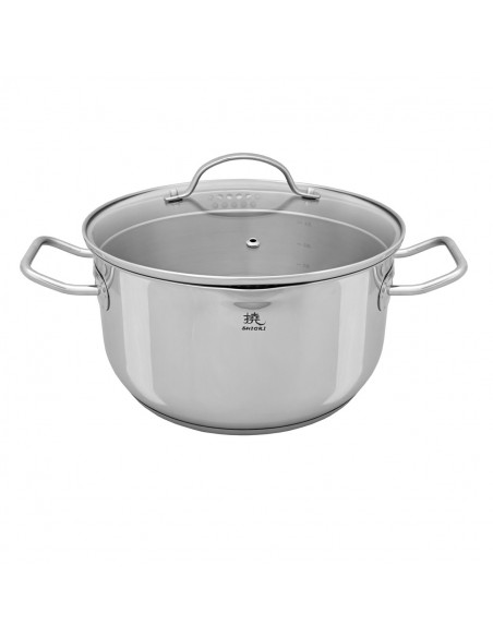 SHIORI Steel Series Pro 316 zestaw garnków indukcja 7 elementów