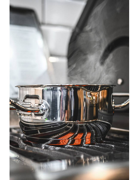 SHIORI Steel Series Pro 316 zestaw garnków indukcja 7 elementów