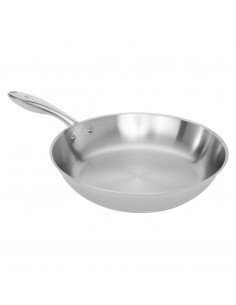 SHIORI Stainless Steel 304 patelnia bez powłoki indukcja 28cm