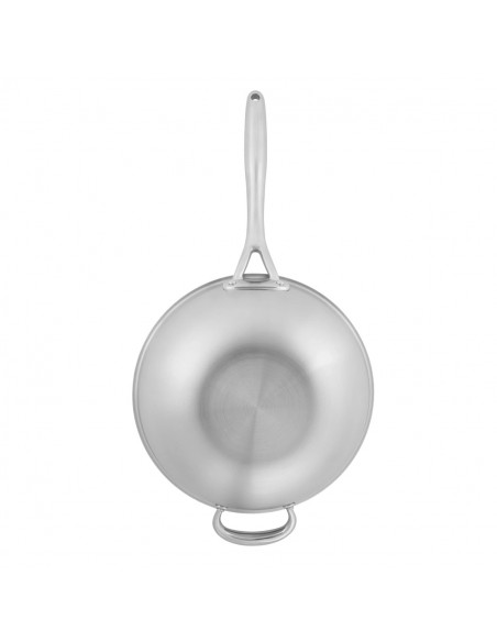 SHIORI Stainless Steel 304 patelnia WOK 28cm x 8,20 cm indukcja