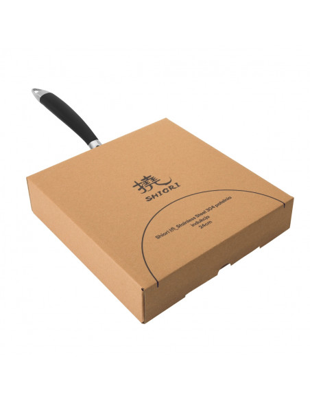 SHIORI Stainless Steel 304 Pro patelnia z powłoką ceramiczną indukcja 24 cm