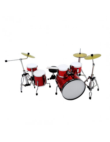 Mini Perkusja Czerwona – Prezent dla muzyka - BMD-012